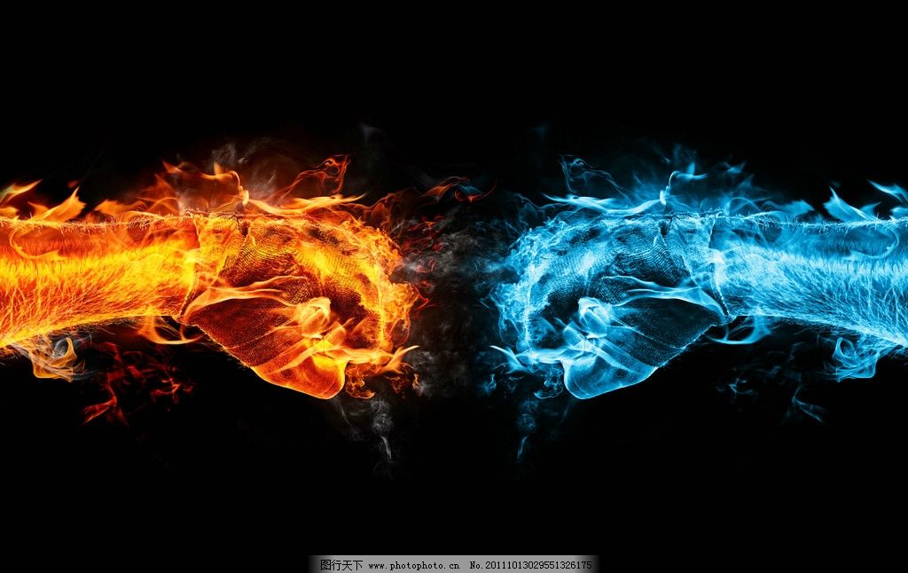 燃烧的火焰图片,拳头形火焰 红色火焰 蓝色火焰 火苗-图行天下图库