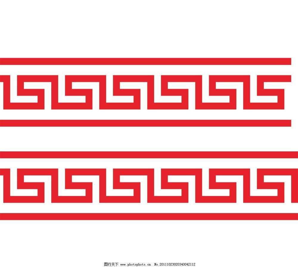 中国古典花纹传统花边图片_比利网