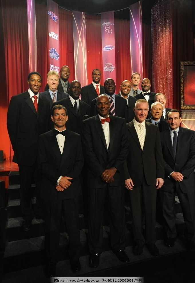 1992梦之队合影图片