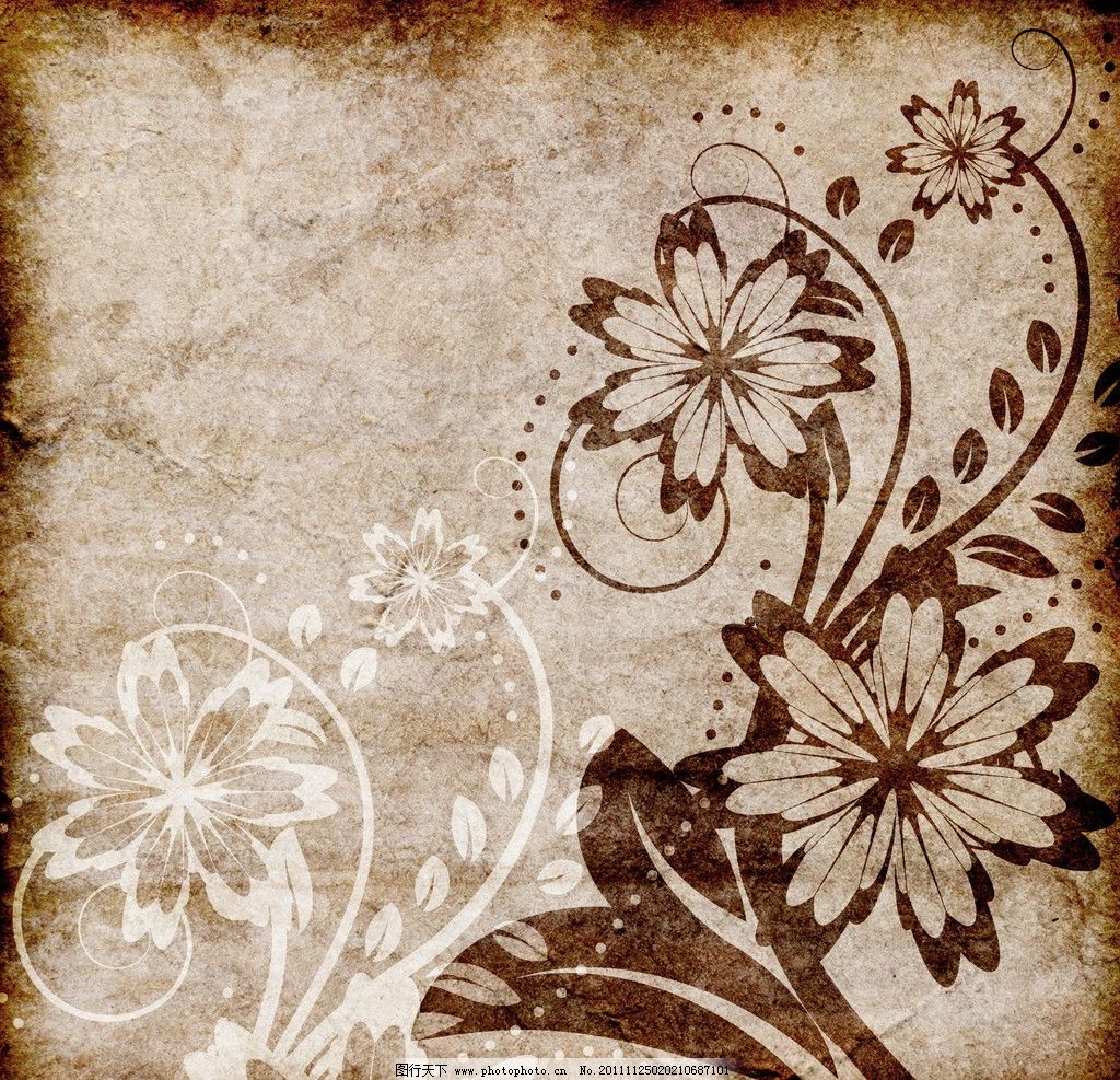 怀旧背景 复古怀旧背景 纹理 花纹 纹路 肌理 质感 欧式花纹