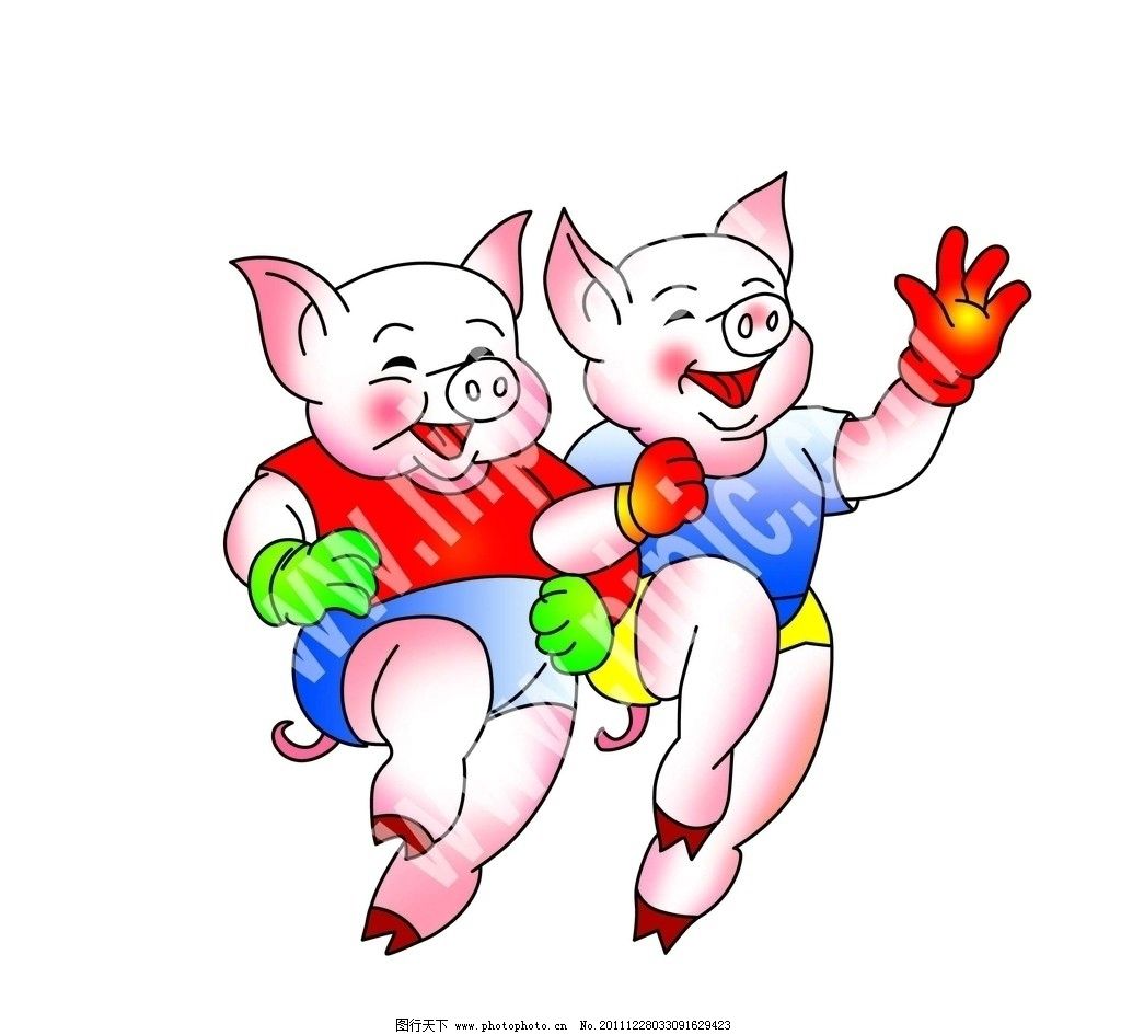 小猪乔治卡通图片